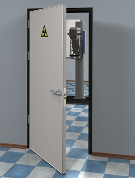 Дверь рентгенозащитная 900*2100 мм 