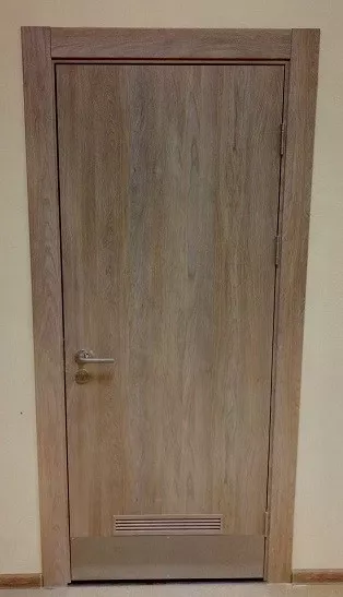 Дверь деревянная противопожарная EI-30 покрытие финиш-пленка ПВХ