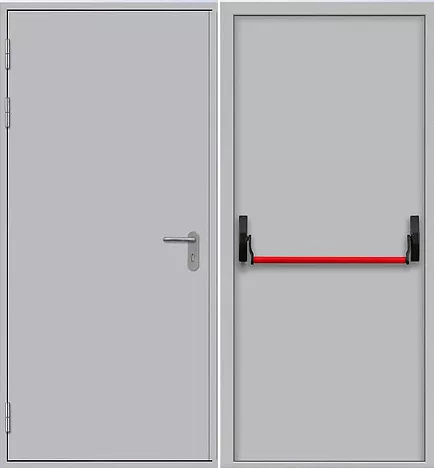 Двери с "антипаникой"